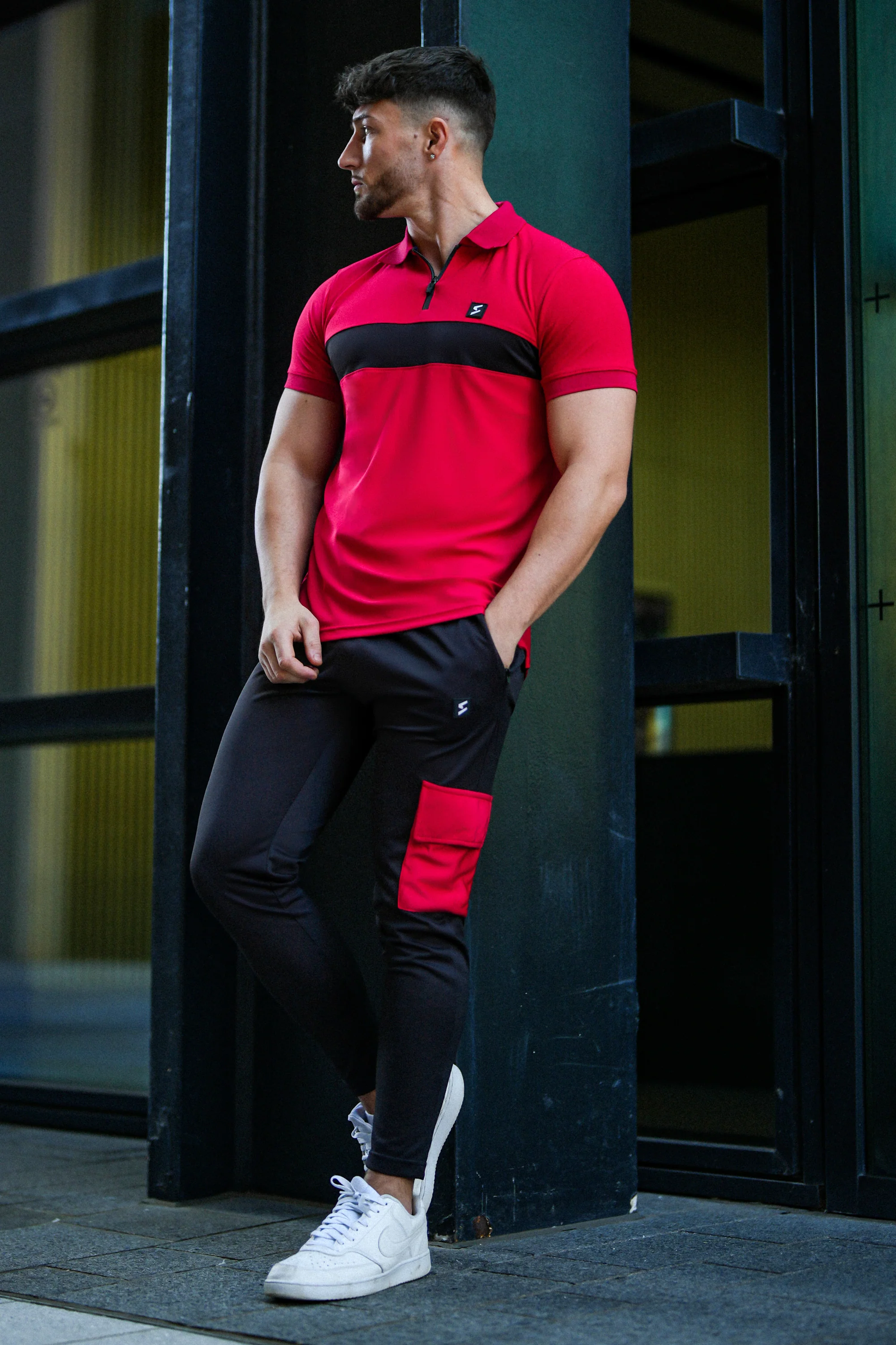 SPD Red Polo Tracksuit