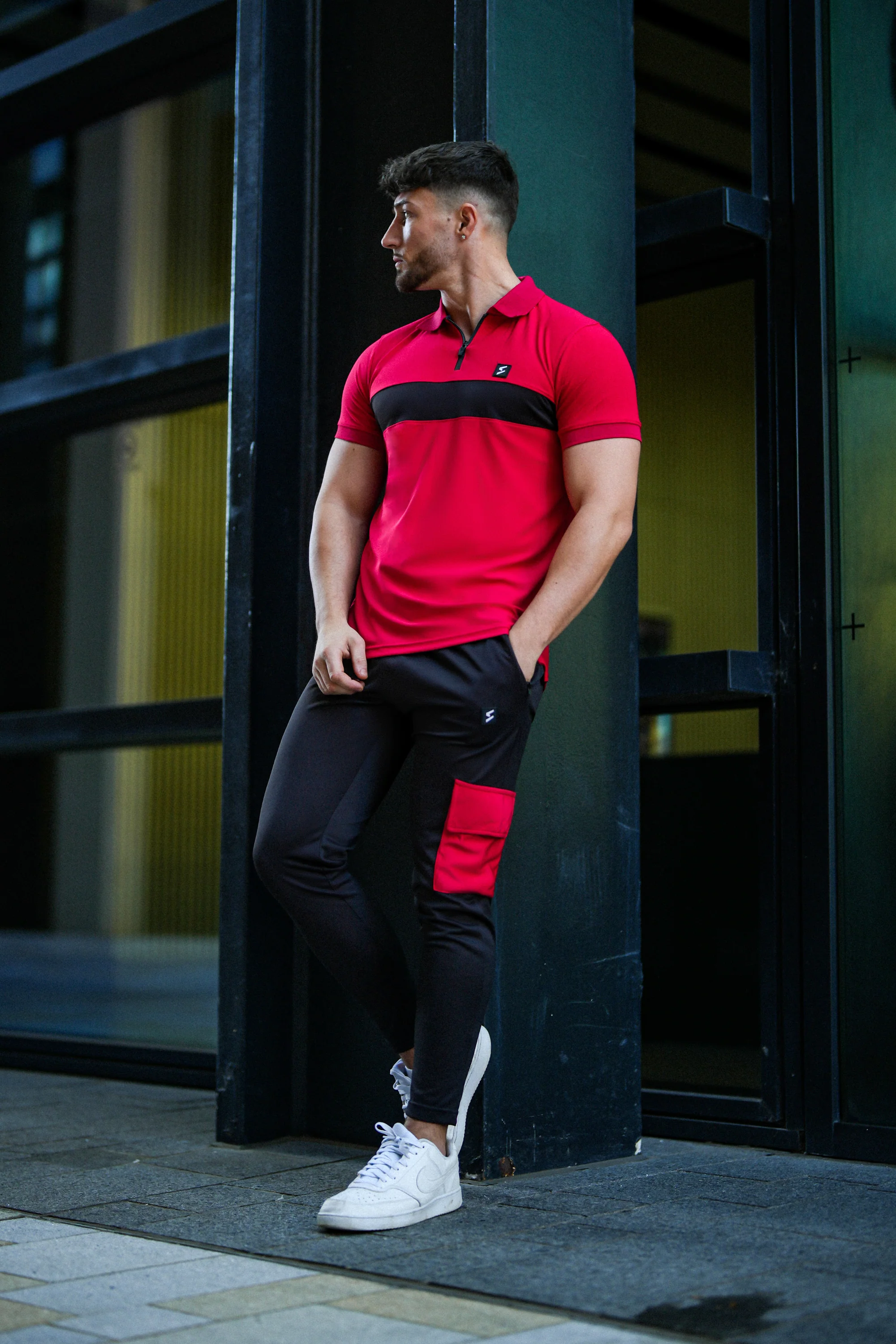 SPD Red Polo Tracksuit - Image 2