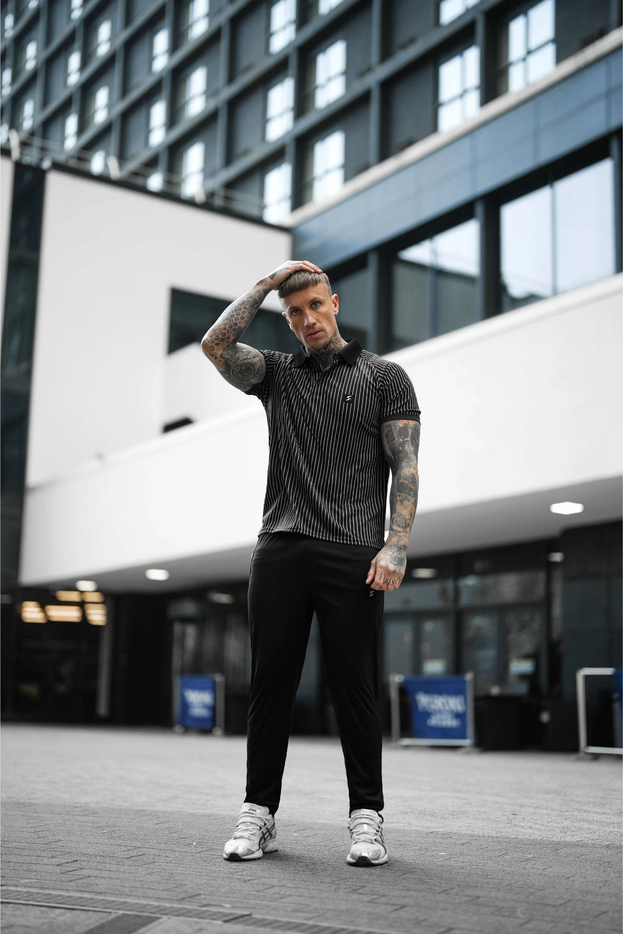 SPD Black Stripe Tracksuit - Image 2